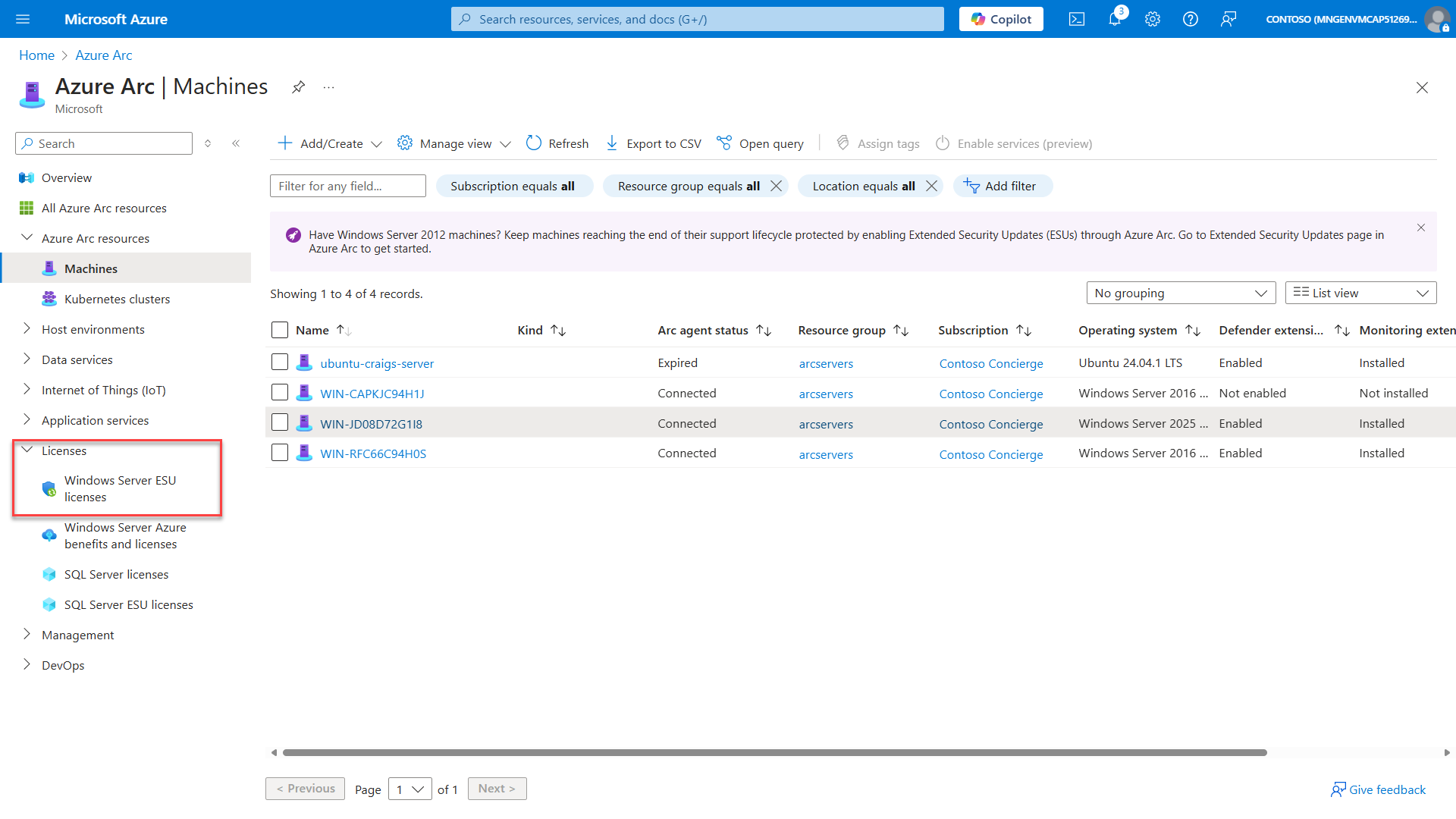 Set up Windows Server Management enabled by Azure Arc