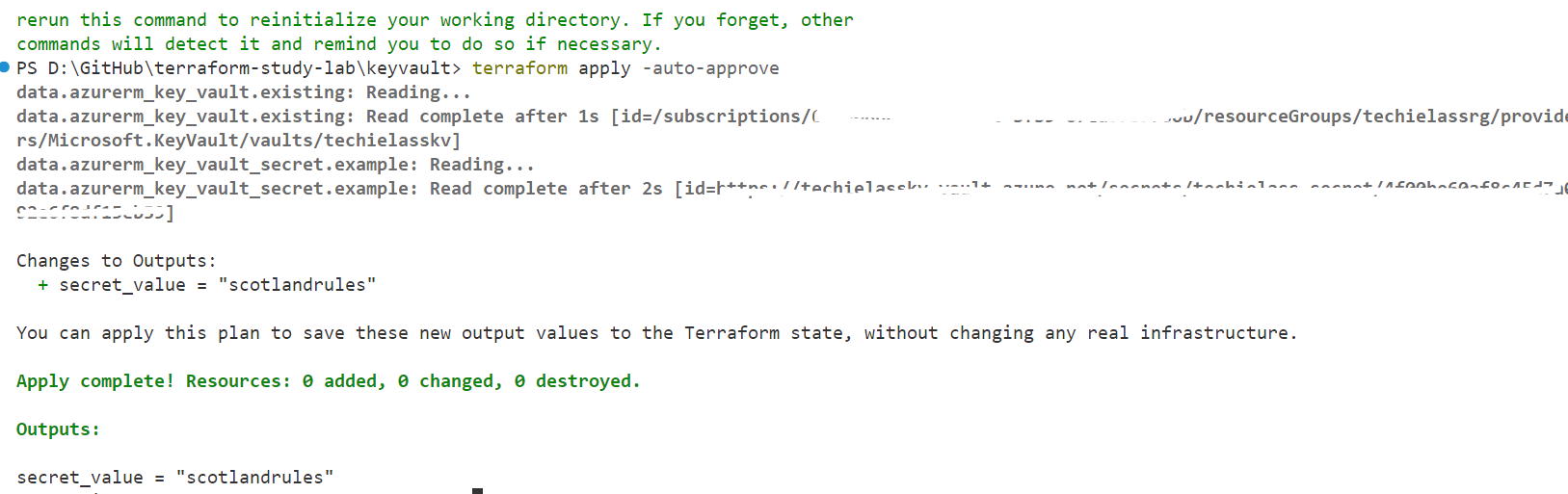 Using Terraform with Azure Key Vault to Retrieve Secret Values