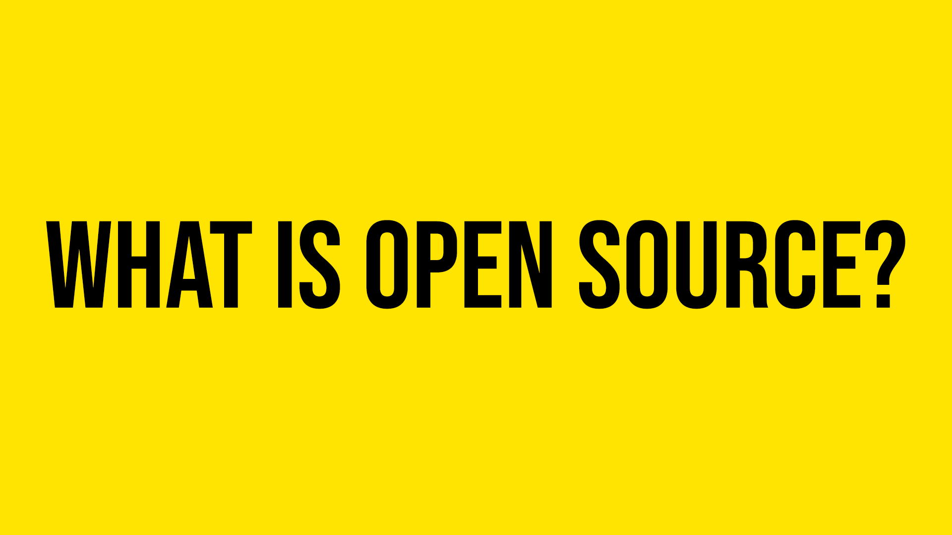 what-is-open-source