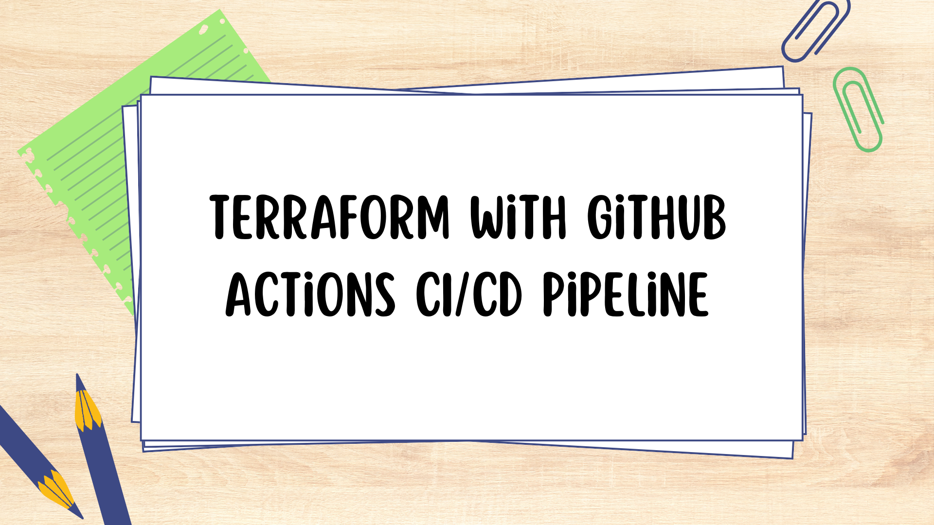 Terraform with GitHub Actions CI/CD Pipeline