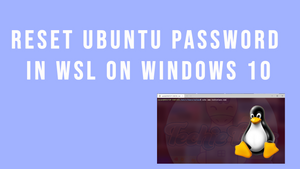 default password for ubuntu wsl